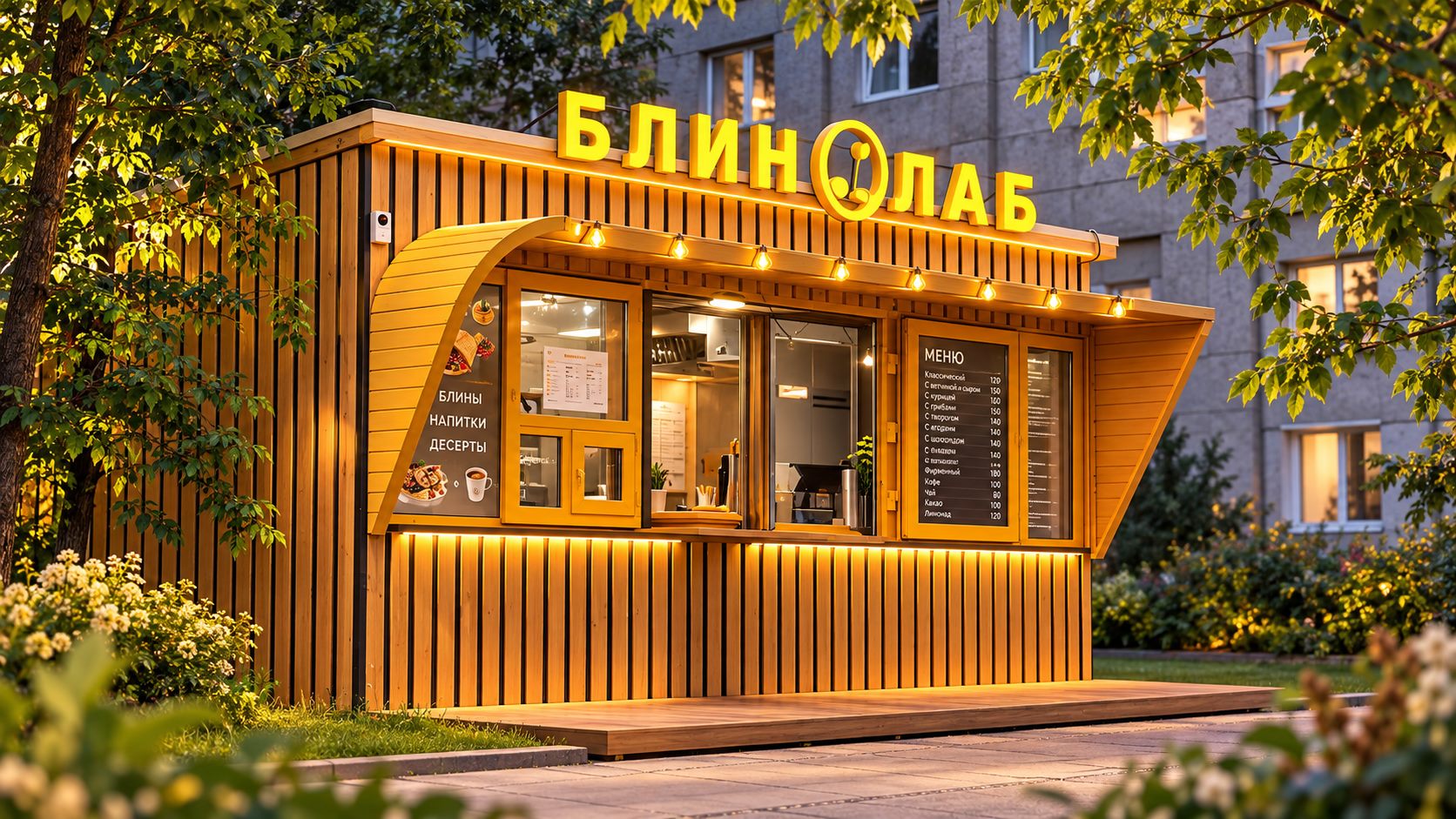 Киоск Блинолаба